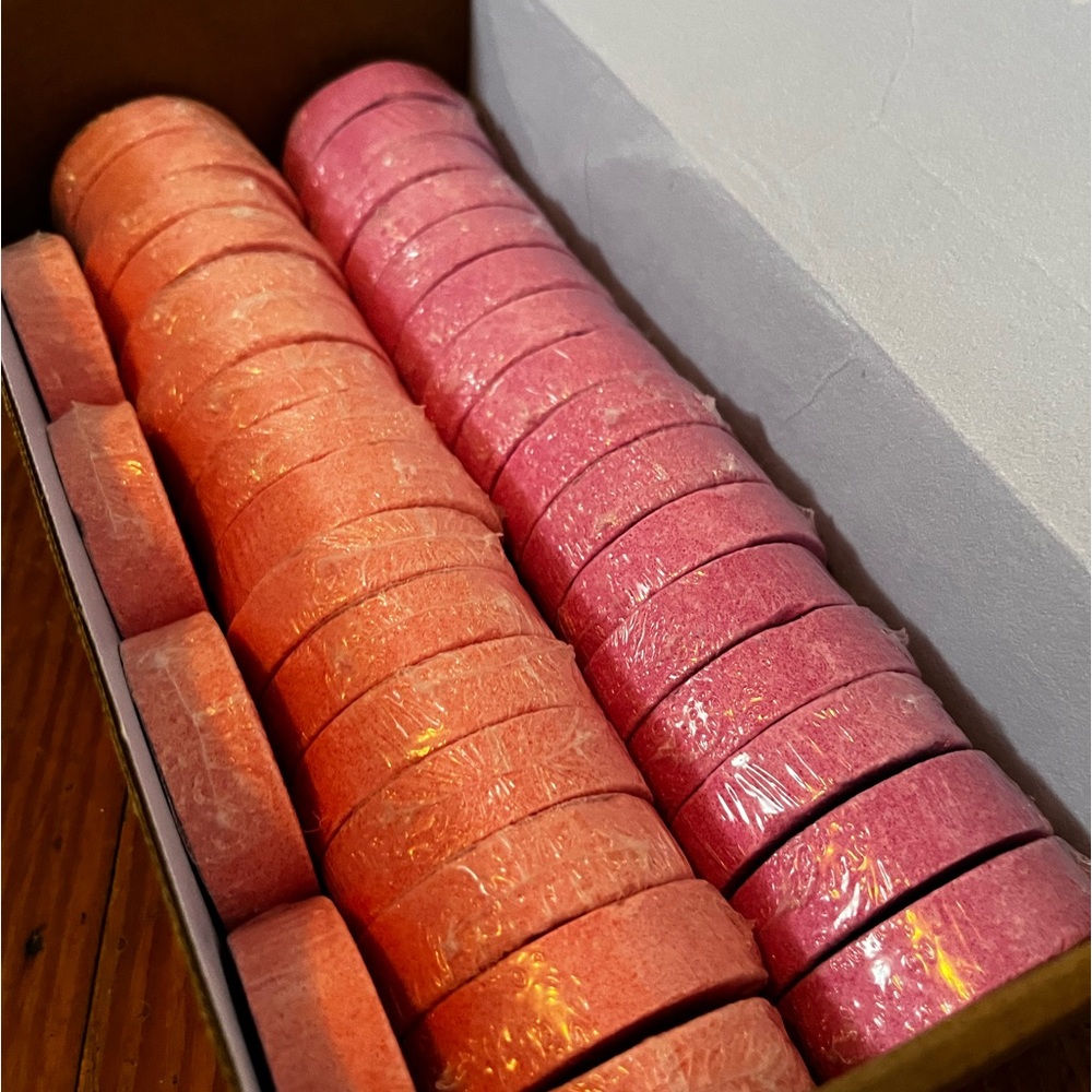 SO MANY SHOWER STEAMERS! Rose and Lavender. 37 total